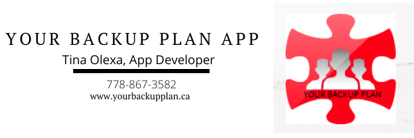Your Backup Plan App
